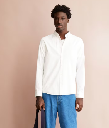 Armed Angels Quaasa L/S Shirt - White