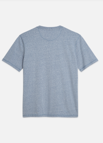 Scotch & Soda Melange Regular Fit Tee - Infinity