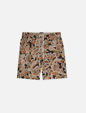 Scotch & Soda Fave Printed Bermuda Shorts - Lucky Bandana