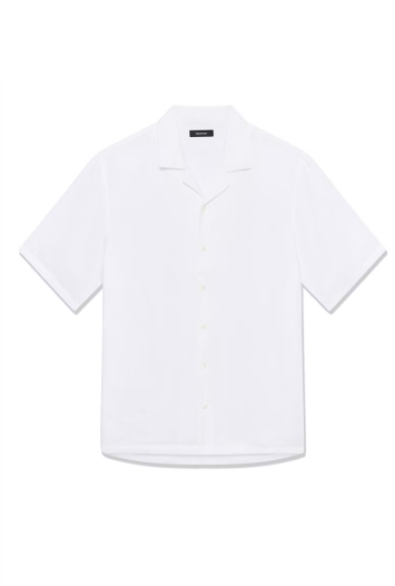 Matinique Maklampo Linen S/S Shirt - White
