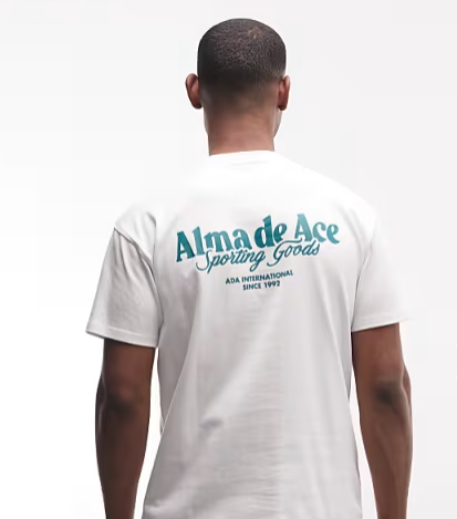 Alma de Ace Sporting Goods Tee - White