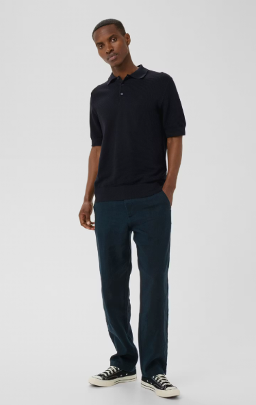 Matinique Mapolo  Knitted Polo - Dark Navy