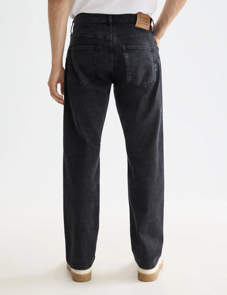 Scotch & Soda Zee Straight Leg Jeans - City Black