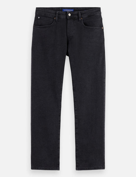Scotch & Soda Zee Straight Leg Jeans - City Black