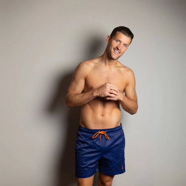Swole Panda Hydromotion Swim Shorts - Navy