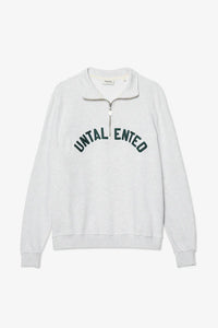 Pompeii Untalented 1/4 Zip Sweat - Grey