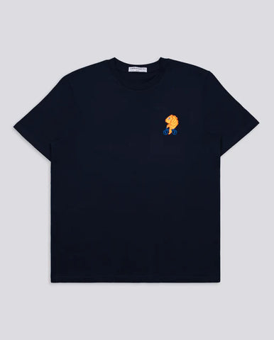 Varanacci Fish On A Bike Tee - French Navy