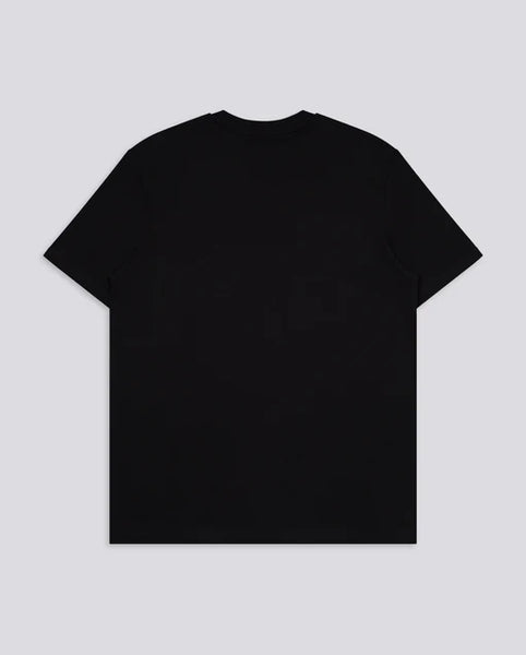 Varanacci Footballer Embroidered Organic Tee - Black