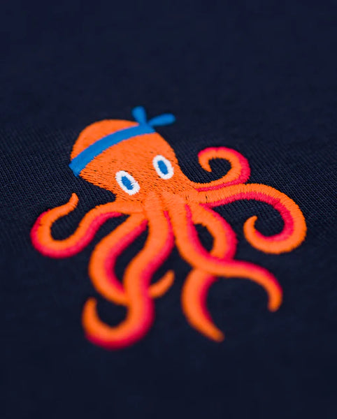 Varanacci Octopus Sweatshirt - French Navy