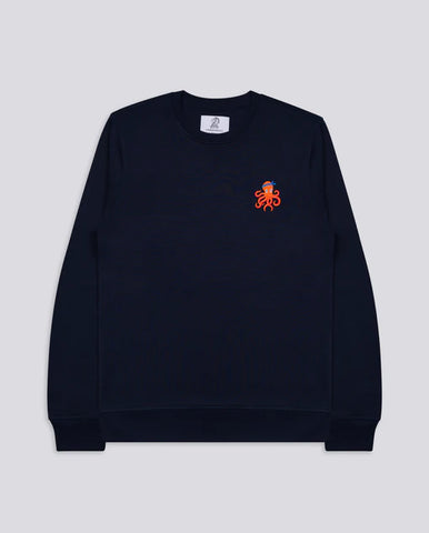 Varanacci Octopus Sweatshirt - French Navy