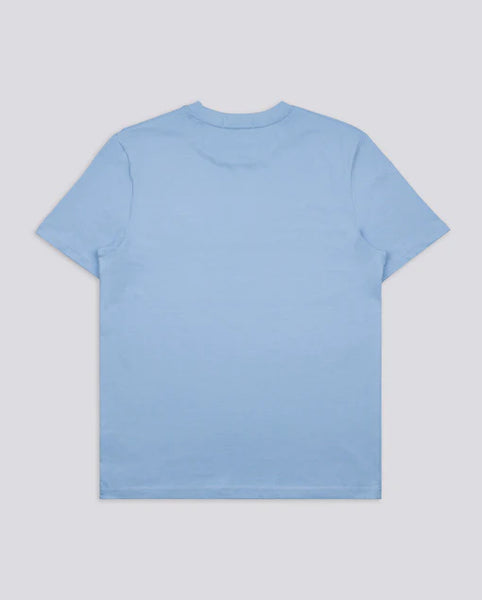 Varanacci Shark Embroidered Organic Tee - Blue Soul