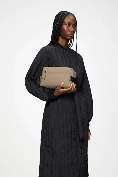 Rains 2 Zip Washbag W3 - Beige