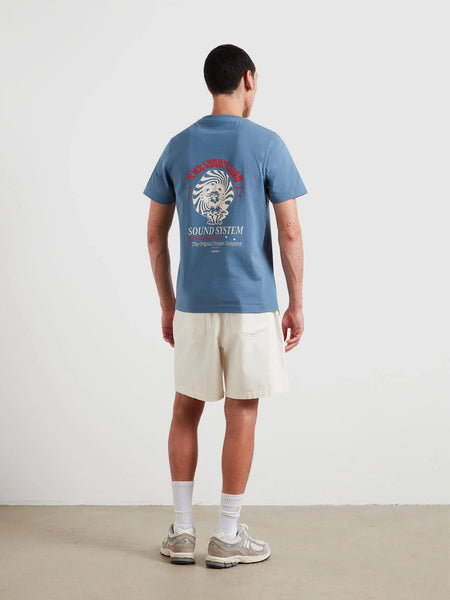 Farah Morween Graphic Tee - Blue Tide