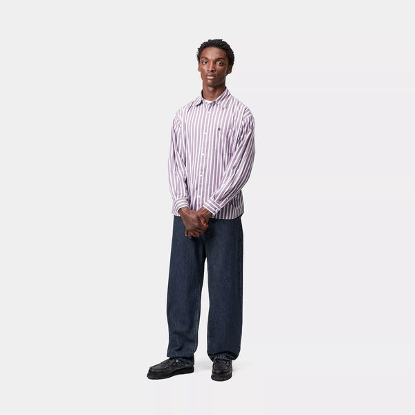 Carhartt Aaron Pant - Blue Rinsed
