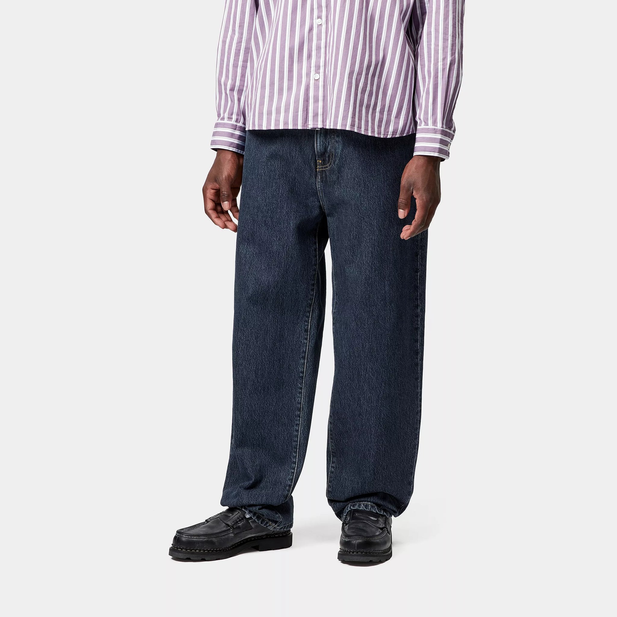 Carhartt Aaron Pant - Blue Rinsed