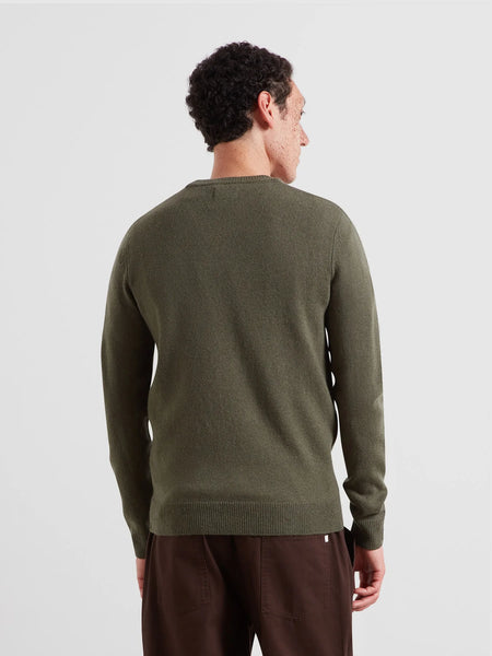 Farah Maidstone Lambswool Jumper - Rosemary