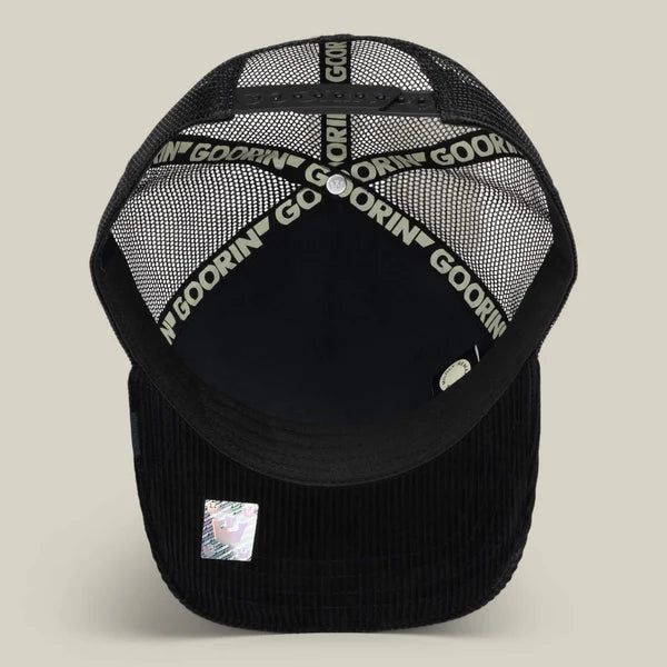 Goorin Bros. Dope Corduroy Trucker Cap - Black