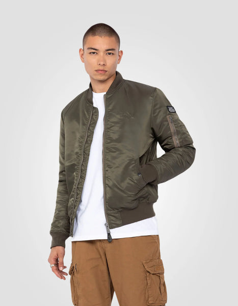 Schott Airforcers MA-1 Bomber Jacket - Army Khaki