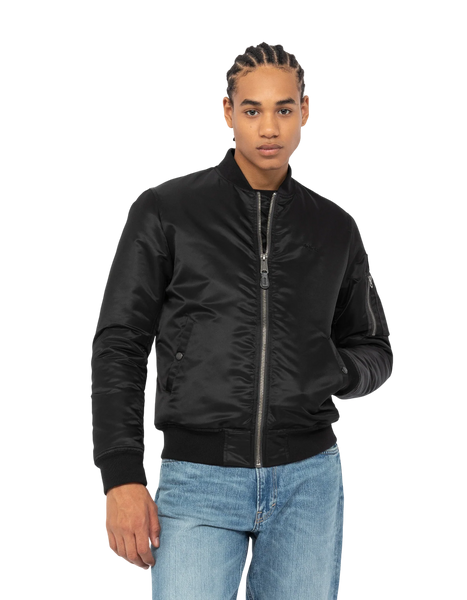 Schott Airforcers MA-1 Bomber Jacket - Black