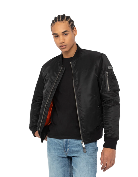 Schott Airforcers MA-1 Bomber Jacket - Black