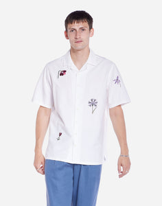 OLOW Aloha Herbier Shirt - Off White