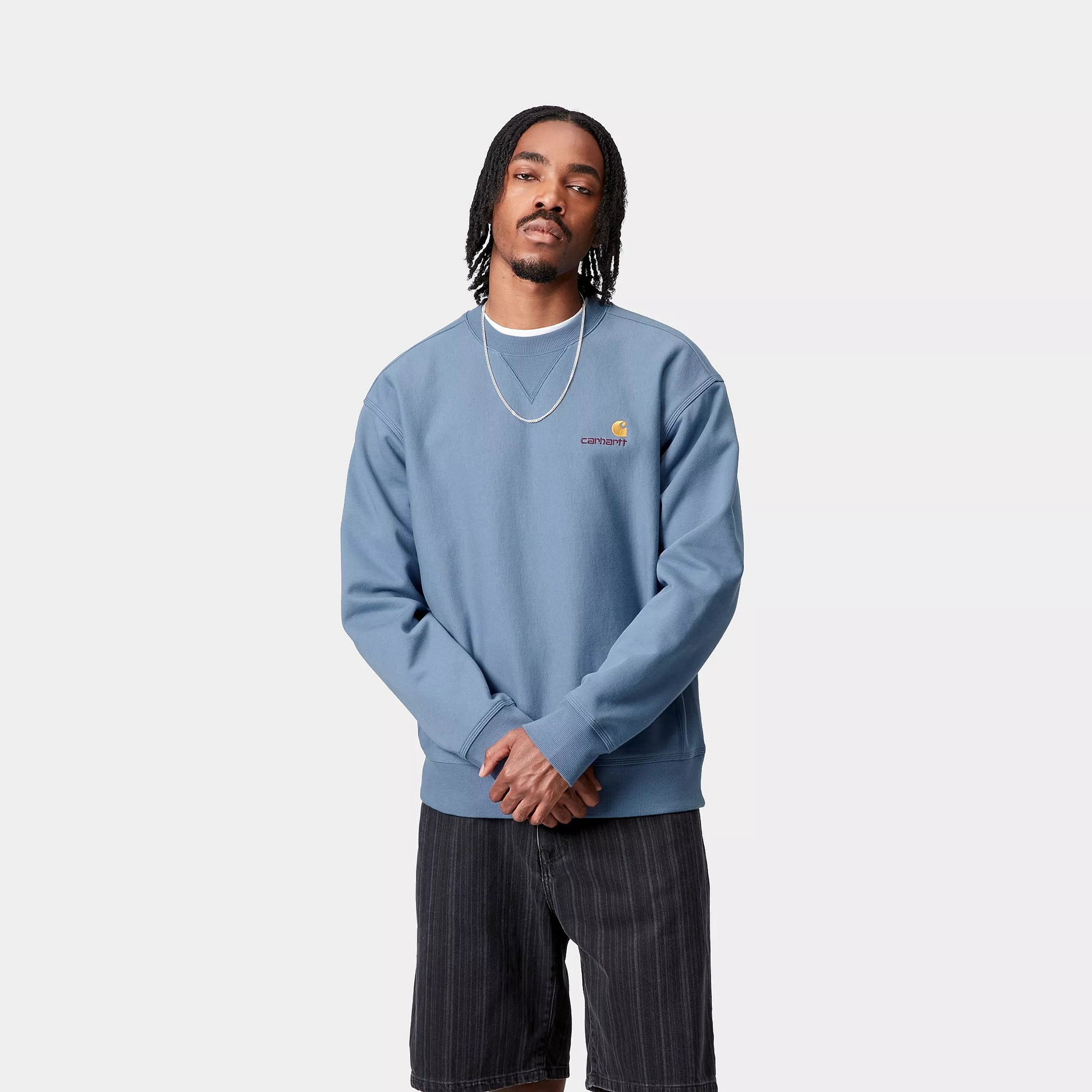 Carhartt American Script Sweat - Sorrent