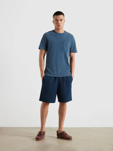 Farah Stacy Pocket Tee  - Aegean Blue
