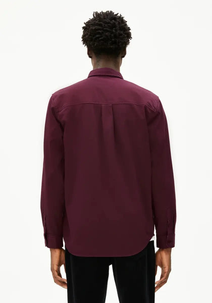 Armend Angels Giaalo Shirt - Dark Cranberry (Burgundy)