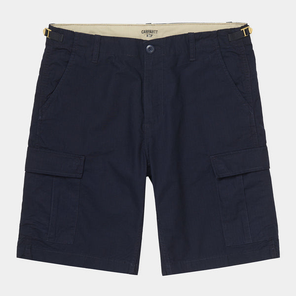 Cahartt Aviation Shorts - Dark Navy Rinsed