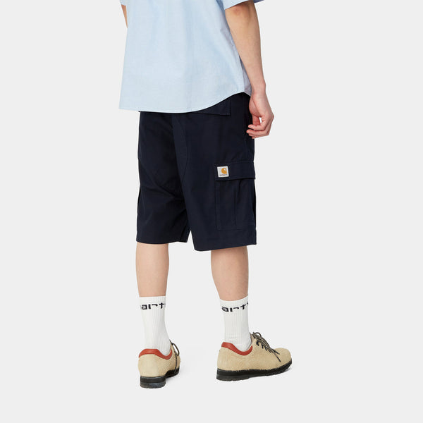 Cahartt Aviation Shorts - Dark Navy Rinsed