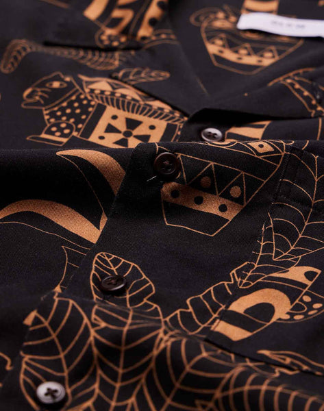Olow Aloha S/S Shirt - Ceramic Pots