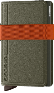 Secrid Bandwallet TPU - Green/Orange
