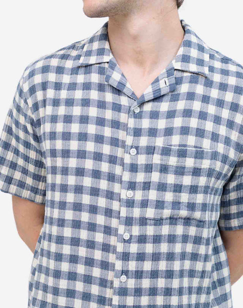 Olow Aloha Shirt -Piknik (Blue)