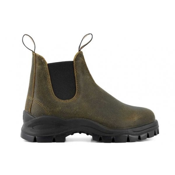 Blundstone Mens Lug Boot - Olive