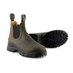 Blundstone Mens Lug Boot - Olive