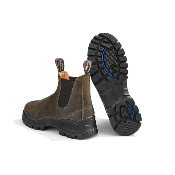 Blundstone Mens Lug Boot - Olive