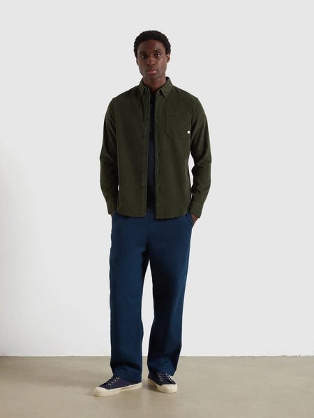Farah Spencer Cord Shirt - Rosemary