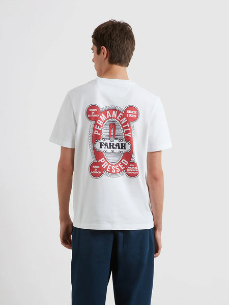 Farah Hawthorne  Graphic Tee - White