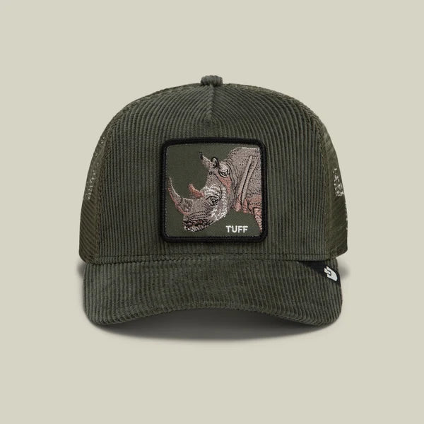Goorin Bros. Corduroy Tuff Trucker Cap - Olive