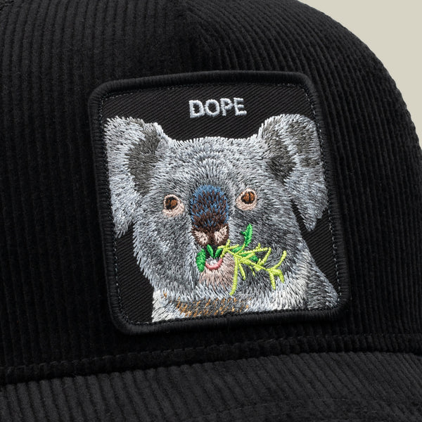 Goorin Bros. Dope Corduroy Trucker Cap - Black