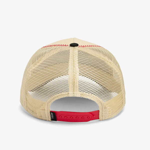 Goorin Bros. The Venom Snake Trucker Cap - Beige/Red