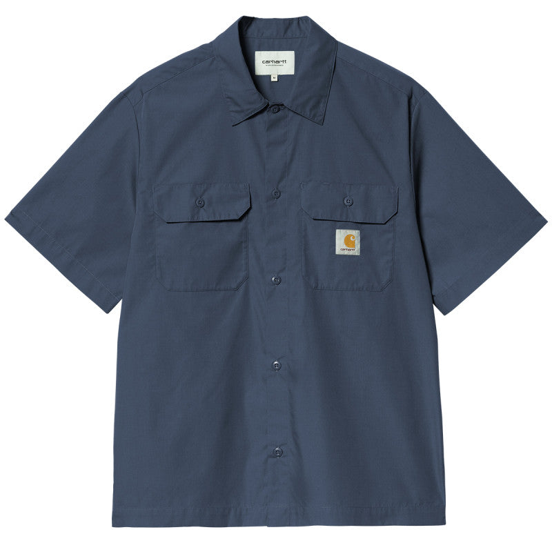 Carhartt Craft S/S Shirt - Dusky Blue