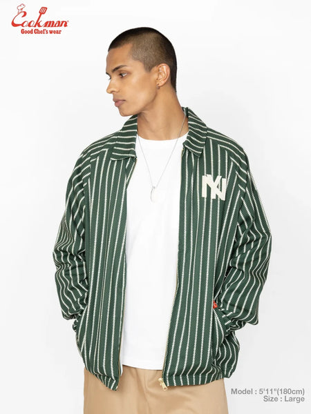 Cookman  "Brooklyn Eagles" Delivery Jacket - Dark Green