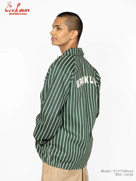 Cookman  "Brooklyn Eagles" Delivery Jacket - Dark Green