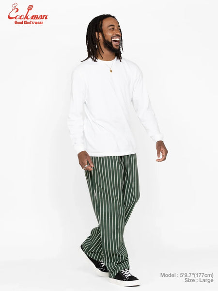 Cookman Semi Wide Chefs Pants - Brooklyn Eagles - Dark Green
