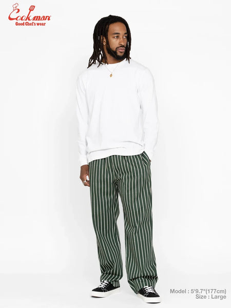 Cookman Semi Wide Chefs Pants - Brooklyn Eagles - Dark Green