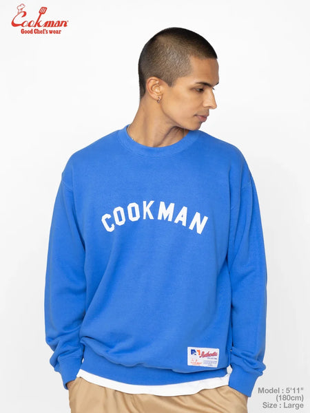 Cookman Arch Logo Sweatshirt - Blue