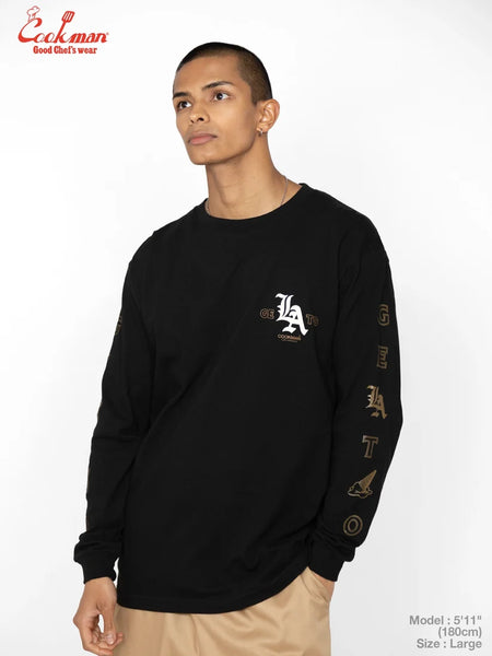 Cookman L/S Gelato Tee - Black