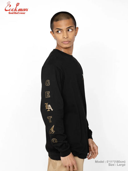Cookman L/S Gelato Tee - Black