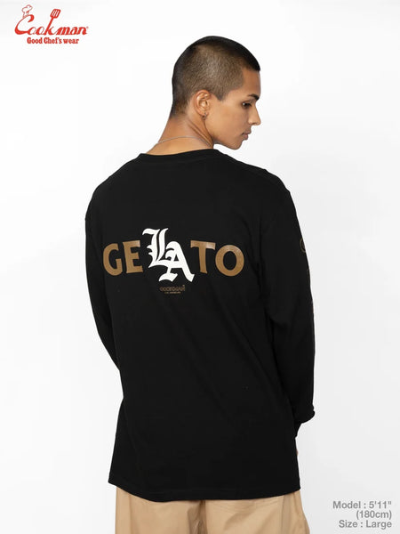 Cookman L/S Gelato Tee - Black